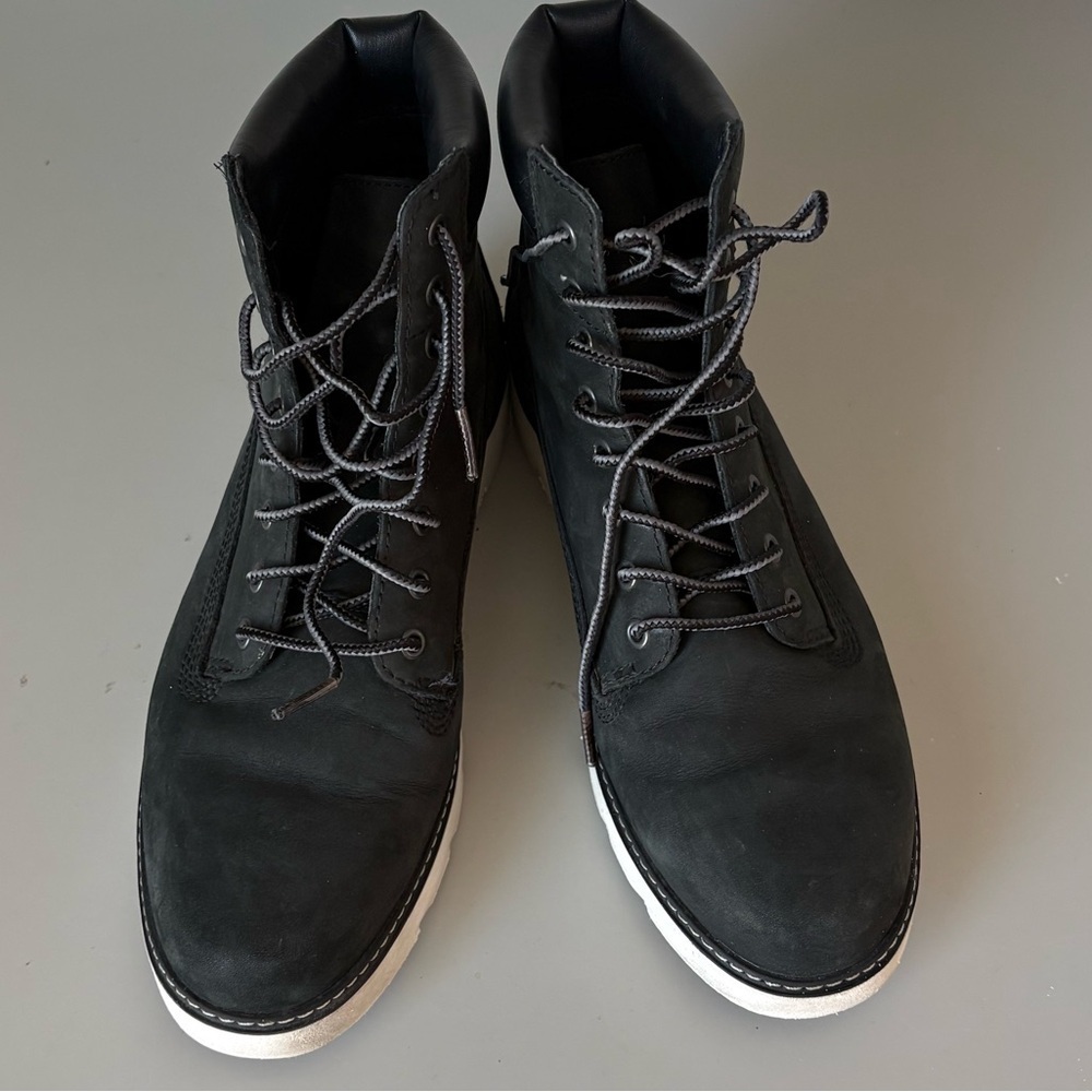 Timberland Women's Rebotl Black Lace Up Ankle Boots Size 7.5 - Picture 8 of 11